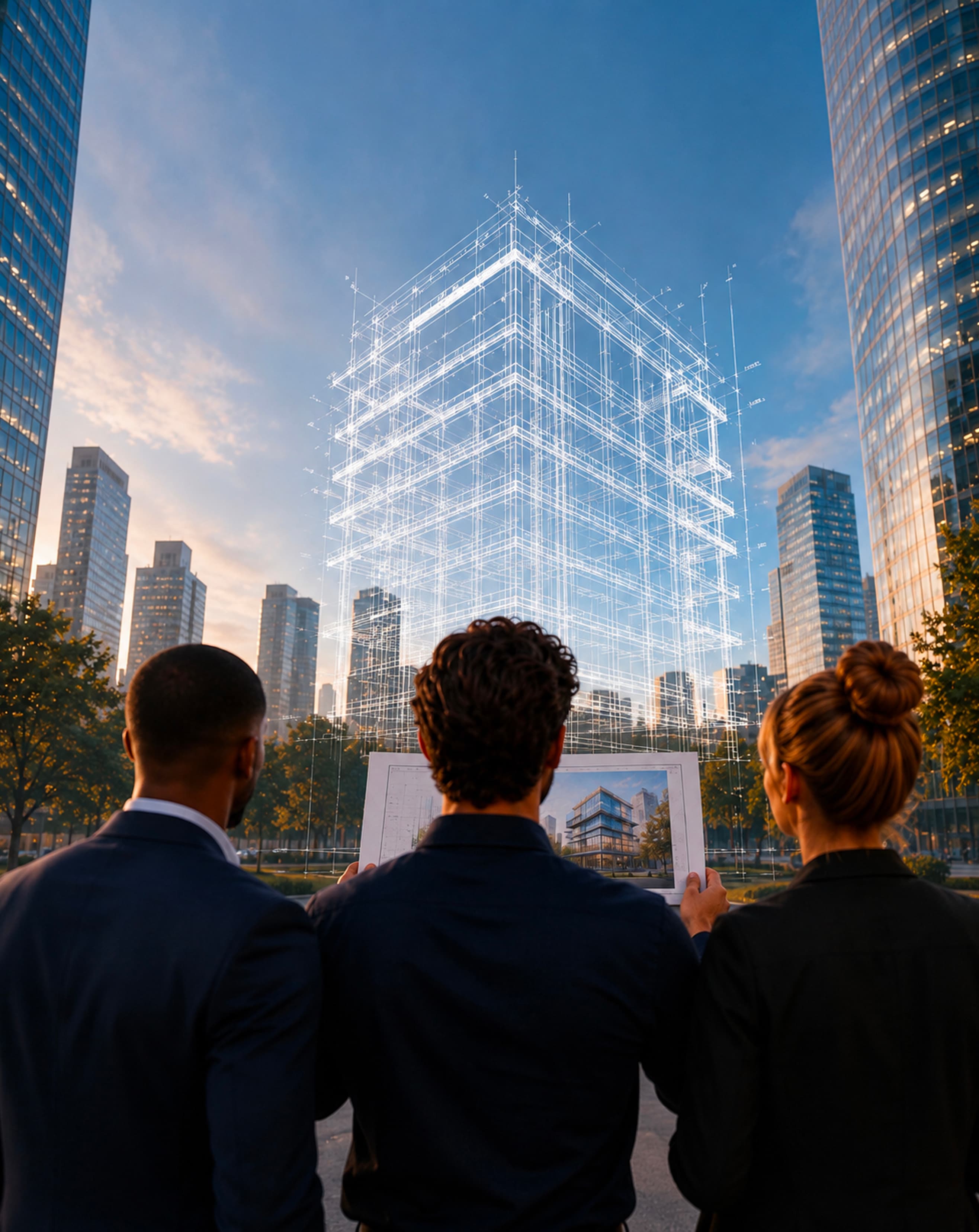 Trois professionnels imaginent une organisation conçue sur mesure